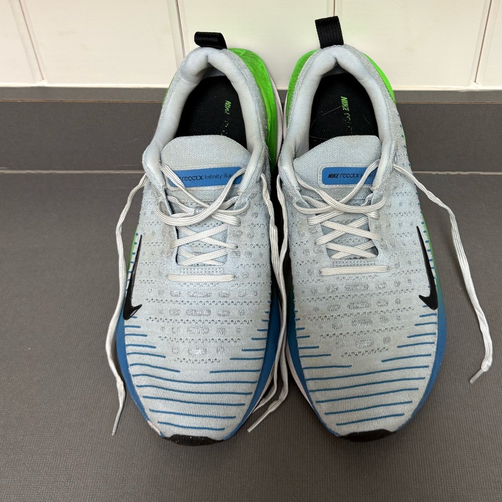 Nike InfinityRN 4 Men's Blue Green Athletic Shoes 11.5 Lightly Worn - Picture 10 of 10